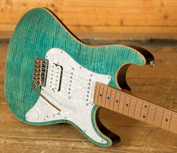 Suhr Standard Plus Bahama Blue Maple