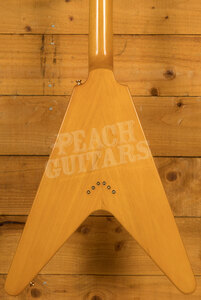 Epiphone 1958 Korina Flying V | Aged Natural - White Pickguard *Left-Handed*