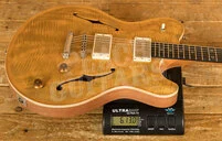 Nik Huber Rietbergen | Translucent Gold - Ebony Fingerboard w/Sterling Silver inlays