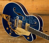 Gretsch G6120TG Players Edition Nashville Hollow Body Azure Metallic