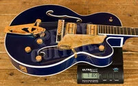 Gretsch G6120TG Players Edition Nashville Hollow Body Azure Metallic