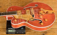 Gretsch G6120TG-LH Players Edition Nashville | Orange Stain - Left-Handed