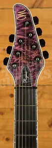 Mayones Regius 7 - Ebony - Antique Violet Raw - 7-String