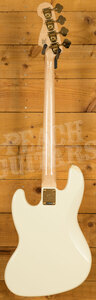 Squier Gold Edition 40th Anniversary Jazz Bass | Laurel - Olympic White