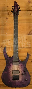 Mayones Duvell Elite 6 Trans Natural Faded Purple Burst Out Satin