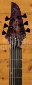 Mayones Duvell Elite 6 Trans Natural Faded Purple Burst Out Satin