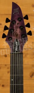 Mayones Duvell Elite 6 Trans Natural Faded Purple Burst Out Satin