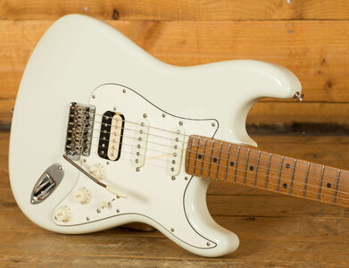 Fender Custom Shop '60 Strat NOS Roasted MN Olympic White HSS