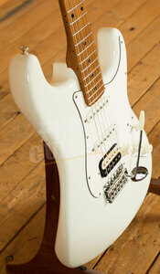 Fender Custom Shop '60 Strat NOS Roasted MN Olympic White HSS