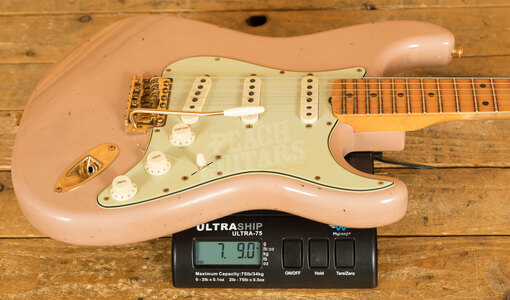 Fender Custom Shop LTD '62 Strat Journeyman Relic Dirty Shell Pink