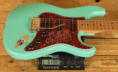 Suhr Limited Edition Classic S Paulownia Trans Seafoam Green HSS