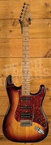 Suhr Limited Edition Classic S Paulownia 3-Tone Burst HSS