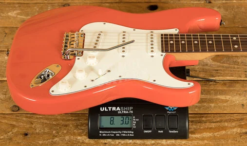 Suhr Classic Pro Peach LTD - SSS Roasted Maple/Rosewood Fiesta Red
