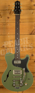 Nik Huber Surfmeister - Worn Olive Drab w/Bigsby