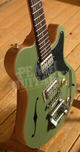 Nik Huber Surfmeister - Worn Olive Drab w/Bigsby