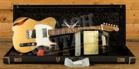 Fender Custom Shop Limited Edition Red Hot Cunife Tele - Heavy Relic Aged Aztec Gold/Choc 3-Tone Sunburst
