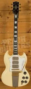 Gibson Custom Jimi Hendrix 67 SG Custom Classic White Aged GM