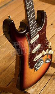 Fender Custom Shop American Custom Strat NOS Chocolate 3-Colour Sunburst