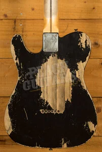 Fender Custom Shop Masterbuilt Andy Hicks 51 Loaded CuNiFe Tele - Heavy Relic Aged Black
