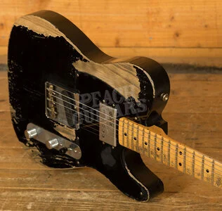 Fender Custom Shop Masterbuilt Andy Hicks 51 Loaded CuNiFe Tele - Heavy Relic Aged Black