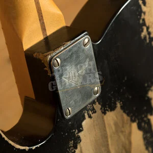 Fender Custom Shop Masterbuilt Andy Hicks 51 Loaded CuNiFe Tele - Heavy Relic Aged Black