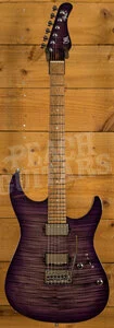 Mayones Aquila Elite S 6 - Birdseye Maple - Infinite Purple Gloss