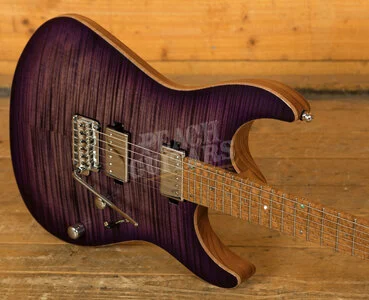 Mayones Aquila Elite S 6 - Birdseye Maple - Infinite Purple Gloss