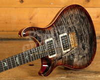 PRS Wood Library Custom 24 | Charcoal Cherryburst - Left-Handed