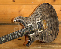 PRS Wood Library Custom 24 | Charcoal - Left-Handed