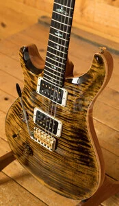 PRS Wood Library Custom 24 | Yellow Tiger - Left-Handed