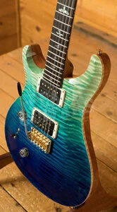 PRS Wood Library Custom 24 | Blue Fade - Left-Handed