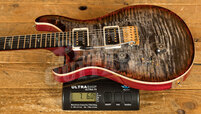 PRS Wood Library Custom 24 | Charcoal Cherryburst - Left-Handed