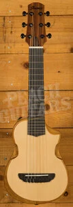 Ibanez AUP10N Solid Back & Sides Piccolo Nylon Guitar - Open Pore Natural