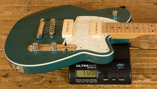 Reverend Bolt-On Series | Charger 290 - Deep Sea Blue - Maple