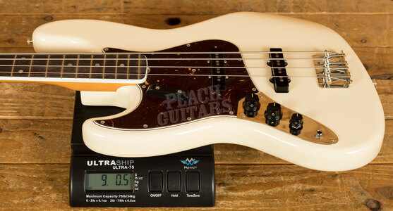 Fender American Vintage II 1966 Jazz Bass | Rosewood - Olympic White - Left-Handed