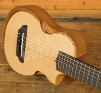 Ibanez AUP10N Solid Back & Sides Piccolo Nylon Guitar - Open Pore Natural