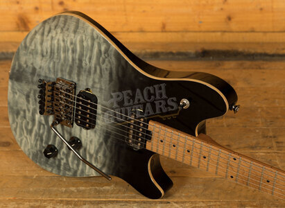 EVH Wolfgang Standard Quilted Maple Top Baked Maple Neck Black Fade