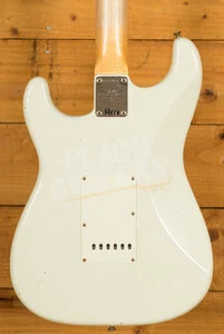 Fender Custom Shop 59 Strat - Journeyman Relic Aged Olympic White
