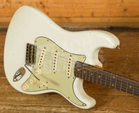 Fender Custom Shop 59 Strat | Journeyman Relic Aged Olympic White