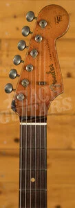 Fender Custom Shop Masterbuilt Dale Wilson 61 Strat - Heavy Relic Charcoal Frost Metallic