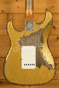 Fender Custom Shop Masterbuilt Dale Wilson 60 Strat - Heavy Relic Gold Sparkle