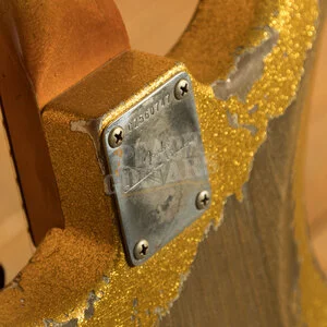 Fender Custom Shop Masterbuilt Dale Wilson 60 Strat - Heavy Relic Gold Sparkle
