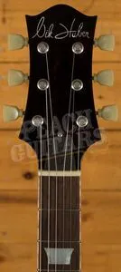 Nik Huber - Orca 59 Exceptional Quilt Top w/Braz RW Fretboard Charcoal Burst