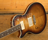 Nik Huber Krautster II | Tobacco Sunburst - Left-Handed - Exceptional Flame Maple Top