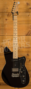 Reverend Bolt-On Series | Double Agent W - Midnight Black - Roasted Maple