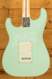 Fender American Performer Stratocaster HSS Maple Satin Surf Green