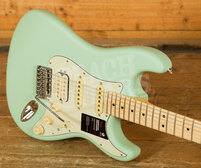 Fender American Performer Stratocaster HSS Maple Satin Surf Green
