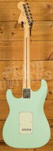 Fender American Performer Stratocaster HSS Maple Satin Surf Green