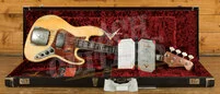 Fender Custom Shop Masterbuilt Van Trigt 66 Jazz Bass - Heavy Relic Aged Olympic White
