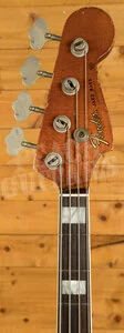 Fender Custom Shop Masterbuilt Van Trigt 66 Jazz Bass - Heavy Relic Aged Olympic White
